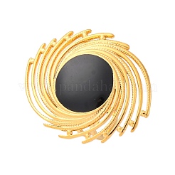 Круглые эмалированные манжеты из нержавеющей стали 304&nbsp;RJEW-D306-29G