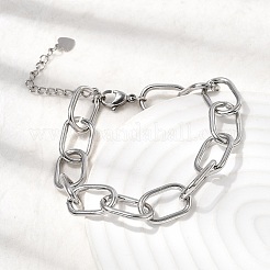 Браслеты-цепочки из латуни для женщин&nbsp;BJEW-H639-07P