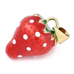 Подвески из латуни с эмалью в стойку&nbsp;KK-P287-02G