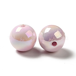 УФ-покрытие непрозрачные радужные переливающиеся акриловые бусины&nbsp;MACR-D063-01A-03