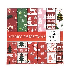 Рождественский узор набор бумажных подушечек для скрапбукинга&nbsp;LS-STIC-C010-34B