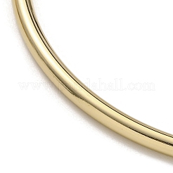 Juego de brazaletes y anillos lisos de acero inoxidable 202 con revestimiento al vacío de PVD de 7 pieza&nbsp;BJEW-M317-16C-G