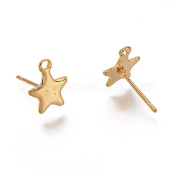 Фурнитура для сережек-гвоздиков из нержавеющей стали 304&nbsp;STAS-H130-19G