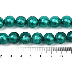 Стеклянные бусины&nbsp;FOIL-F002-01A