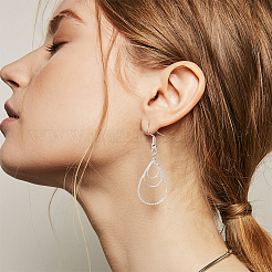 80шт 10 стильных латунных соединительных кольца&nbsp;KK-BC0009-24