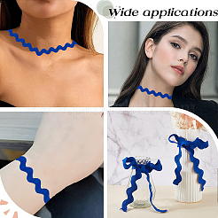 Лента из полиэстера с волнистой бахромой длиной 10 ярд.&nbsp;OCOR-GF0004-25B