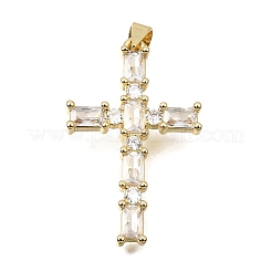 Pendentifs en laiton zircon cubique pavé&nbsp;CU-CBAE7DF-11G-D
