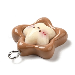 Подвески из непрозрачной смолы&nbsp;RESI-C037-02E