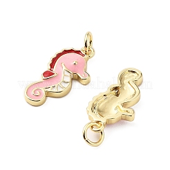 Латунь эмаль подвески&nbsp;KK-L237-027G-01