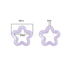 Светящийся акриловый кулон&nbsp;LS-PW-WG82081-08