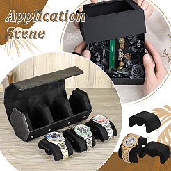 Бархатные подушки для демонстрации ювелирных изделий&nbsp;ODIS-WH0043-201B