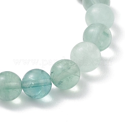 Эластичные браслеты из натуральных флюоритовых бусин для женщин&nbsp;BJEW-JB13166