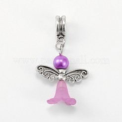 Прекрасное свадебное платье ангел сплав европейский болтаться большие отверстия подвески&nbsp;PALLOY-JF00004