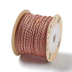 Cordon torsadé en polyester&nbsp;OCOR-G015-01B-25