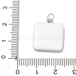 Pendentifs en laiton émaillé imprimé&nbsp;KK-CBA9B3D-03P-03