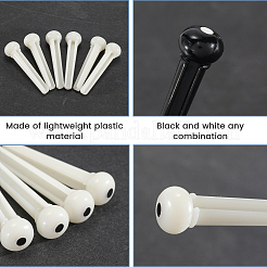 41шт. 7 вида пластиковых штифтов для гитарных струн&nbsp;AJEW-CN0004-47