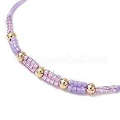 Braccialetti di perline intrecciate con semi di vetro&nbsp;BJEW-MZ00182-03