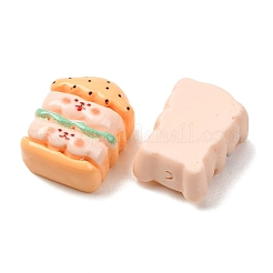 Cabochon in resina opaca a tema orso&nbsp;RE-CBA6DF0-03