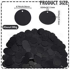Ciondoli di paillettes di plastica da 80 g&nbsp;FIND-SC0020-96A-02