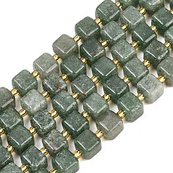 Natürliche grüne Erdbeere Quarzperlen Stränge&nbsp;G-F832-A06-01B