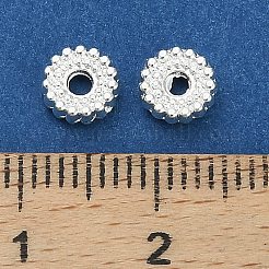 Aluminium Zwischen perlen&nbsp;FIND-A059-01A-S