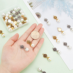 32 шт. 2 цвета подвески из сплава в тибетском стиле&nbsp;FIND-PH0008-38