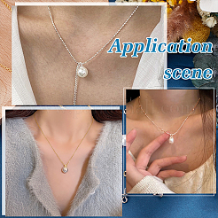 90 шт. 3 стиля 304 нержавеющая сталь чашечка жемчужные штифты кулоны булавки&nbsp;STAS-ME0002-96