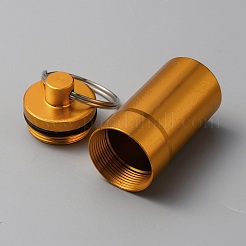 Im freien tragbare kleine pille fall aus aluminiumlegierung&nbsp;KEYC-WH0029-92F