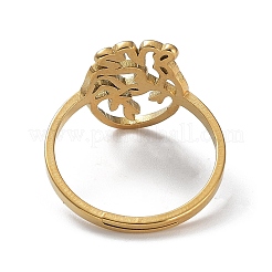 Ионное покрытие (IP) регулируемые кольца из нержавеющей стали 304&nbsp;RJEW-B047-01G