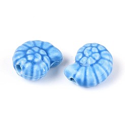 Porcelaine à la main des perles en céramique&nbsp;PORC-T133-25B