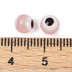 Светящиеся и печатные непрозрачные акриловые бусины&nbsp;LACR-G050-01C