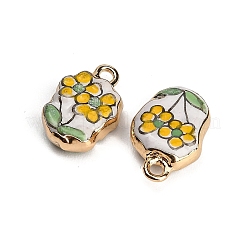 Porcelaine artisanale avec pendentifs en laiton&nbsp;PR-CBAB520-12G