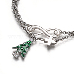 Tema de la Navidad&nbsp;BJEW-JB04500-02