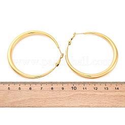 Серьги-кольца из нержавеющей стали 304&nbsp;X-EJEW-Z093-01G-01