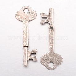 Tibetischen Stil Legierung große Anhänger&nbsp;TIBEP-14775-AS-LF