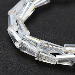 Стеклянные бусины с гальваническим покрытием &nbsp;EGLA-J046-AB07