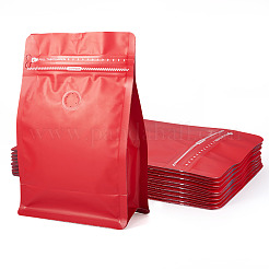 10 шт. БОПП и алюминизированный ПЭТ и полиэтиленовые пакеты для кофе с застежкой-молнией и клапаном&nbsp;ABAG-TA0001-93B