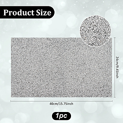 Rechteckiger Hotfix-Strass aus Kunststoff&nbsp;DIY-WH0349-339A