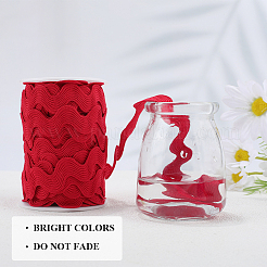 Лента из полиэстерового волнистого кружева&nbsp;OCOR-XCP0003-07B-02