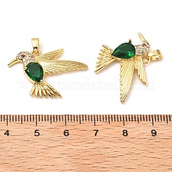 Латунные микро проложить кубического циркония подвески&nbsp;KK-G533-06G-01