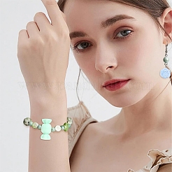 20 шт. 4 вида бусин из смоляной пряжи&nbsp;RESI-YW0005-51