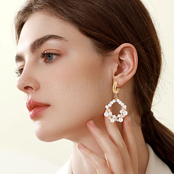 16 pieza de accesorios para pendientes de acero inoxidable 304&nbsp;STAS-BBC0010-20B