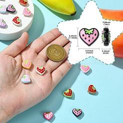 18 шт. 9-цветные бусины из сплава&nbsp;FIND-CJ0002-90