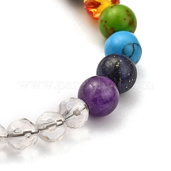 Colgantes de péndulo radiestesia de cristal de chakra atrapasol&nbsp;PALLOY-JF00460