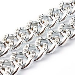 Ensemble de bracelet et collier de chaîne gourmette faits à la main&nbsp;SJEW-JS01202