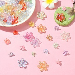 Прозрачные колпачки акриловая бисера&nbsp;TACR-YW0002-39