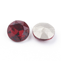 Spitze zurück & zurück plated Glas Strass Cabochons&nbsp;RGLA-J012-10mm-208