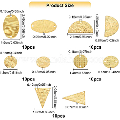 50 шт. 5 латунных соединительных подвески&nbsp;FIND-BC0002-61