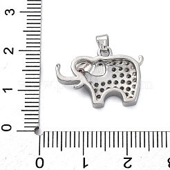 Латунные микро проложить кубического циркония подвески&nbsp;KK-V009-29G