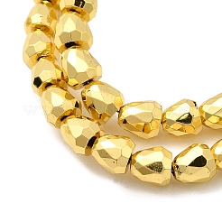 Стеклянные бусины с гальваническим покрытием &nbsp;EGLA-F166-08